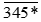 Thay dấu * bởi một chữ số để số 345* để a) chia hết cho 2 b) chia hết cho 3 