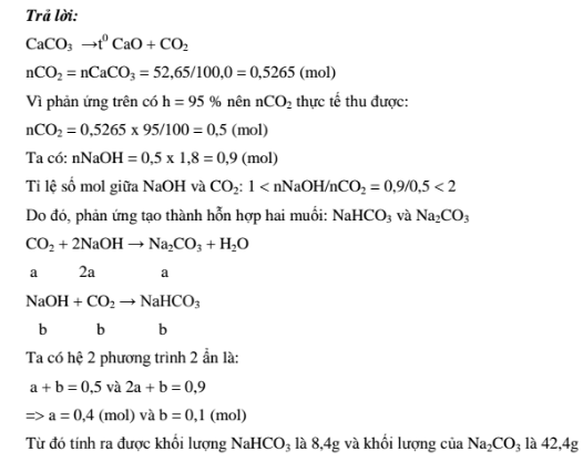 Giải bài 1, 2, 3, 4, 5, 6 trang 75 Sách giáo khoa Hóa học 11